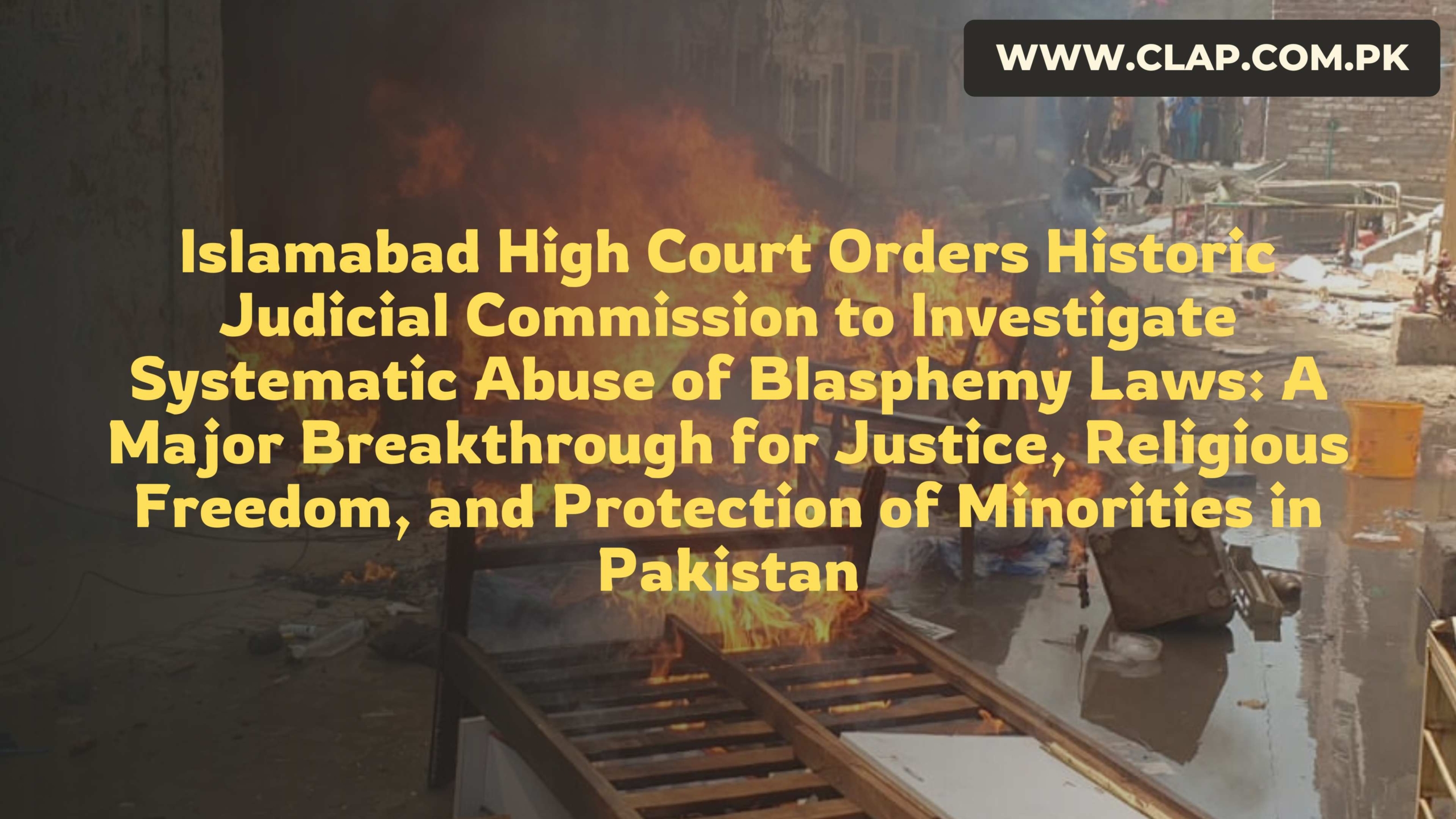 Islamabad High Court Orders